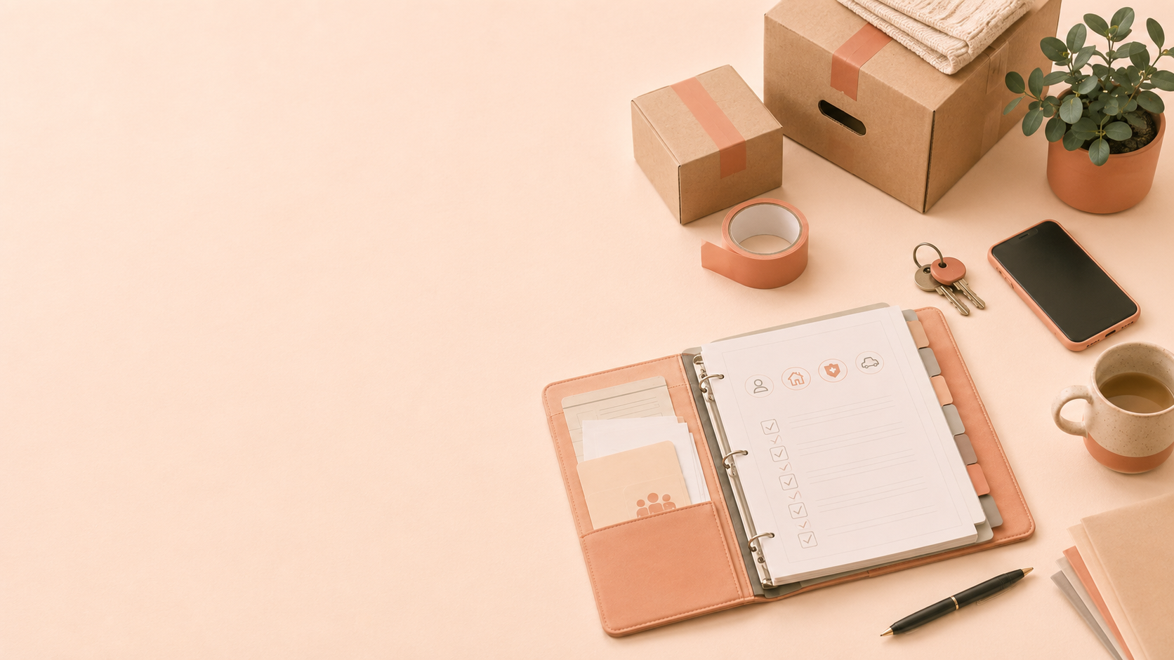 How to Make a Moving Checklist With AI (Counting Backward)