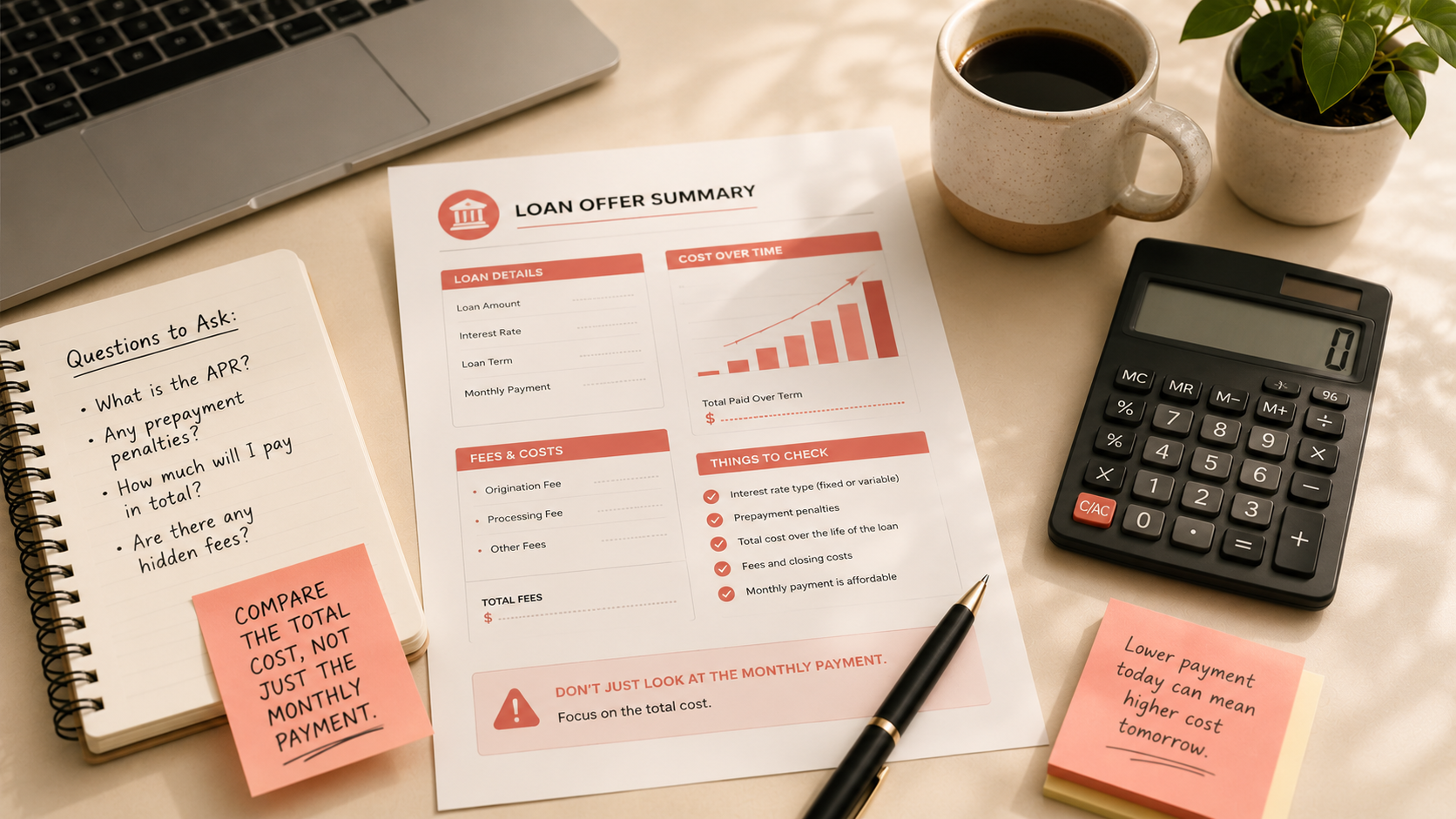 How to Review a Loan Offer With ChatGPT (Total Cost, Not Monthly)